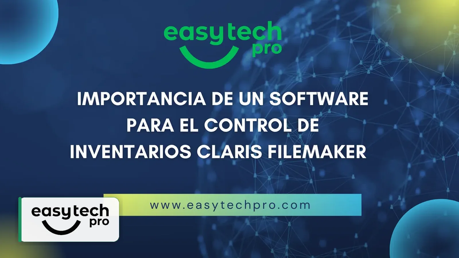 Portada del artículo Importancia de un software para el control de inventarios sobre Desarrollo de software en el blog de EasyTechPro
